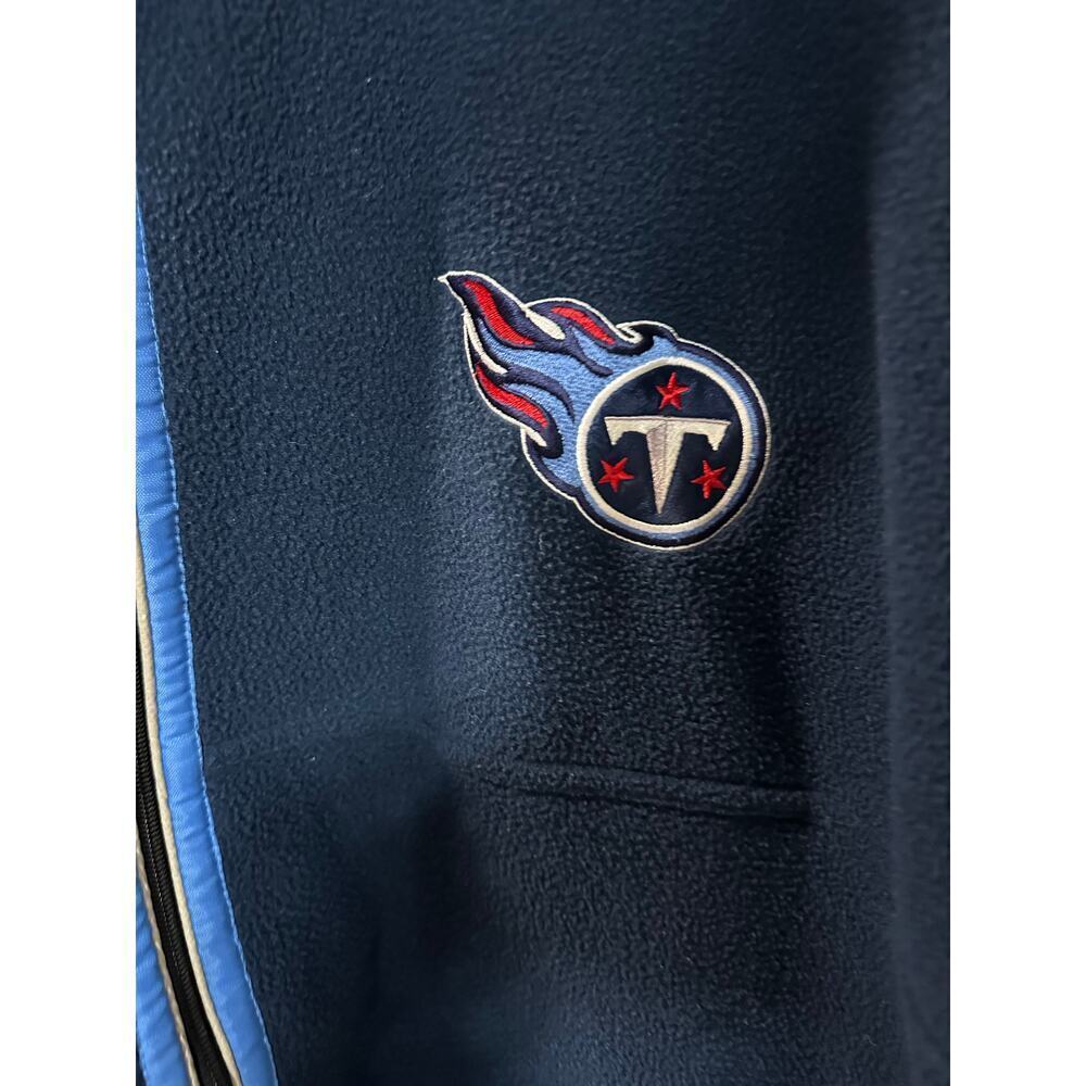 Pro Player Tennessee Titans Revisable Windbreaker Fleece Jacket Men XL Football - Picture 14 of 14